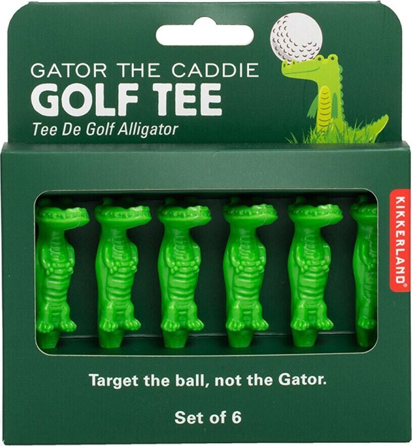 Kikkerland - Gator The Caddie Golf Tee - 3 Inches