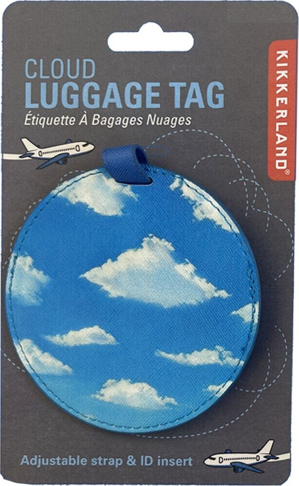 Kikkerland - Sky Bagagemærke - 3.5 Inches
