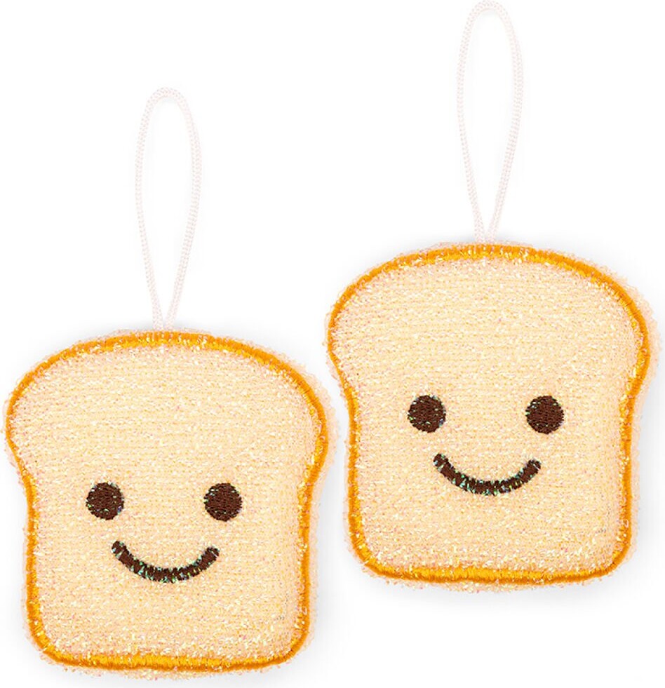 Køkkensvampe - Toast - 2 Stk - Kikkerland