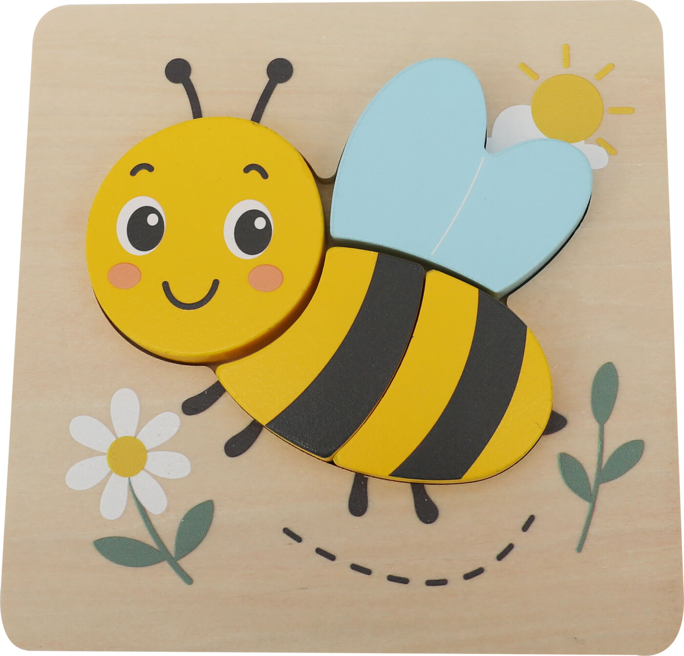 Kinder And Kids - Puslespil, Bi billede