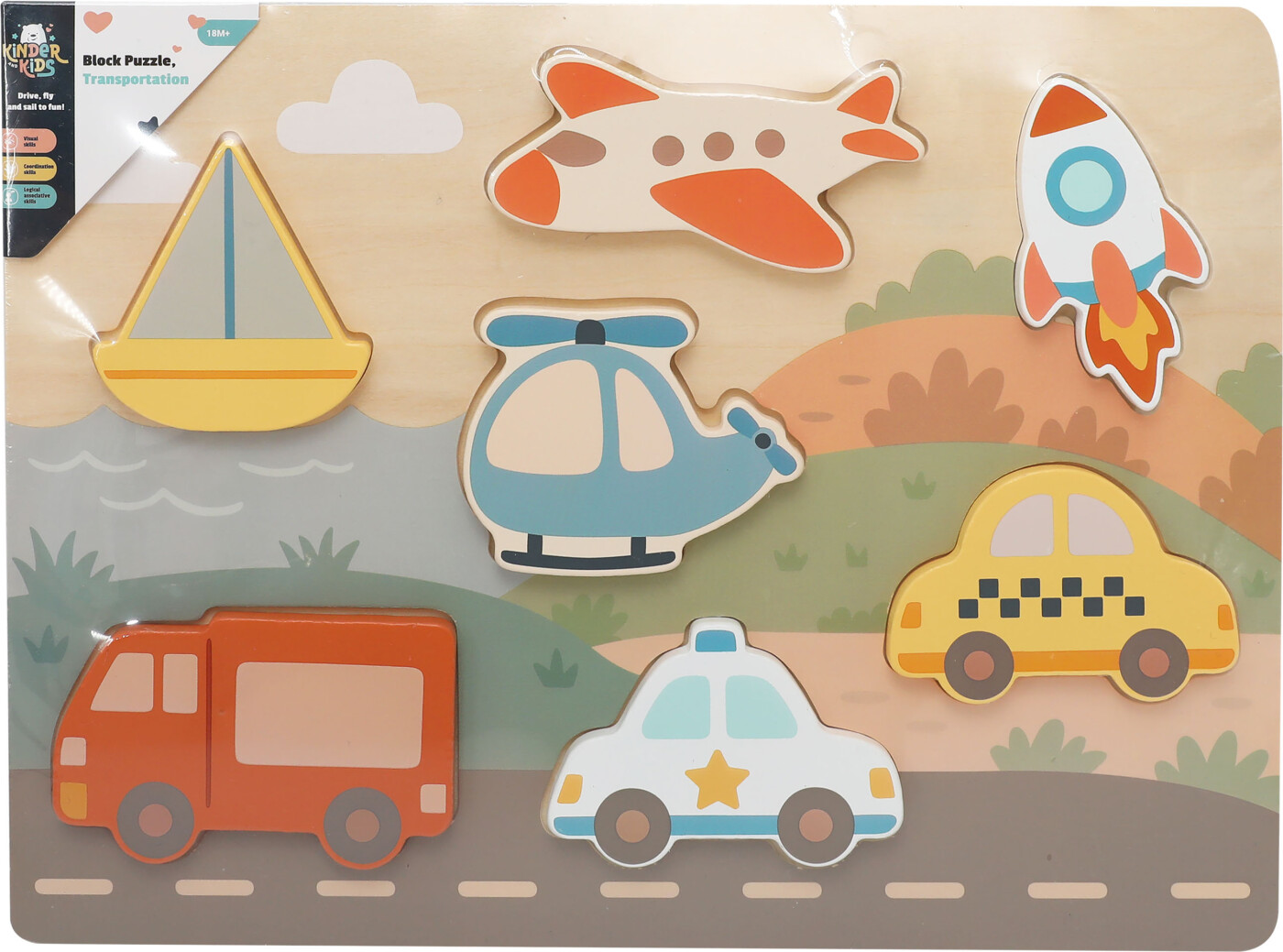Kinder And Kids - Puslespil, Transport