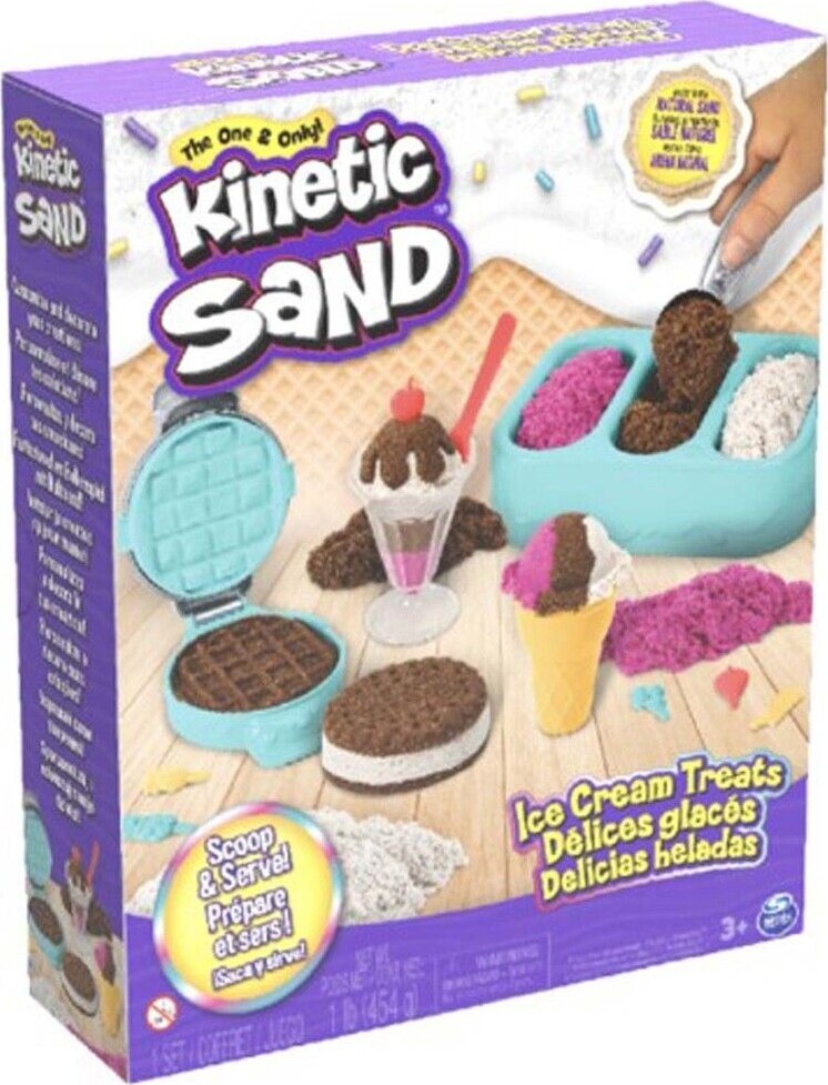 Billede af Kinetic Sand - Is Desserter Legesæt