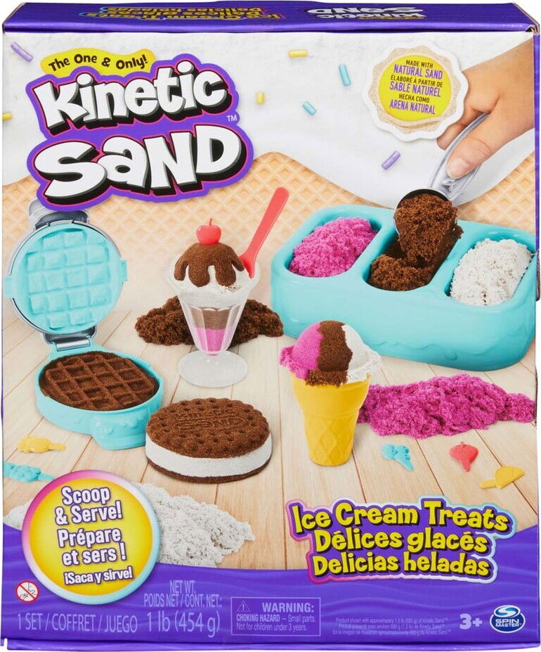 Kinetic Sand Sandsæt - Ice Cream Treats - 454 g