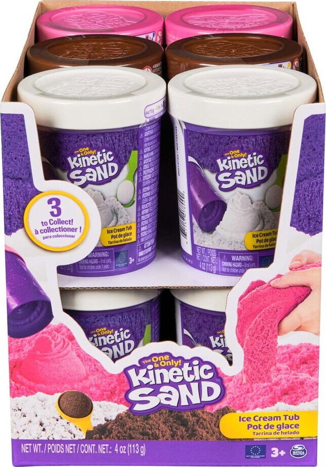 Kinetic Sand - Isbøtte Assorterede