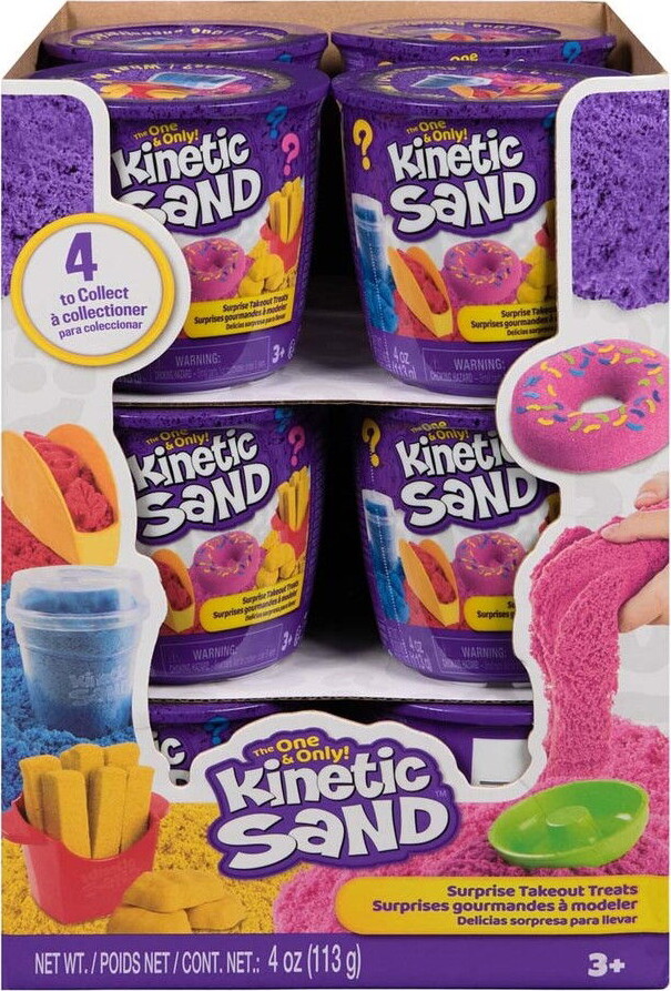 Kinetic Sand - Lækre Godter Overrask Assorterede