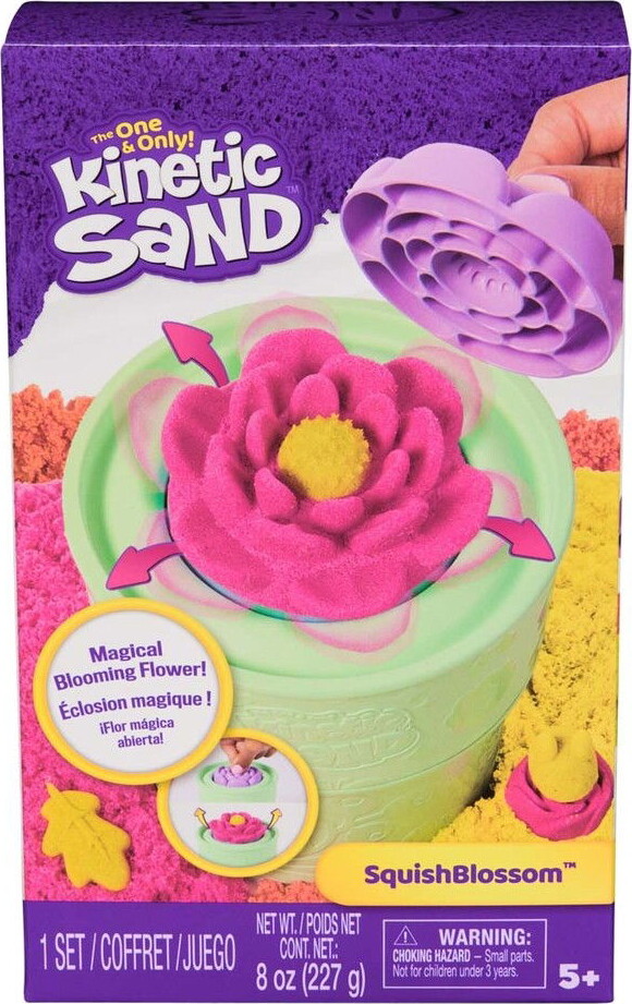 Kinetic Sand - Squish Blomst - (6071548)