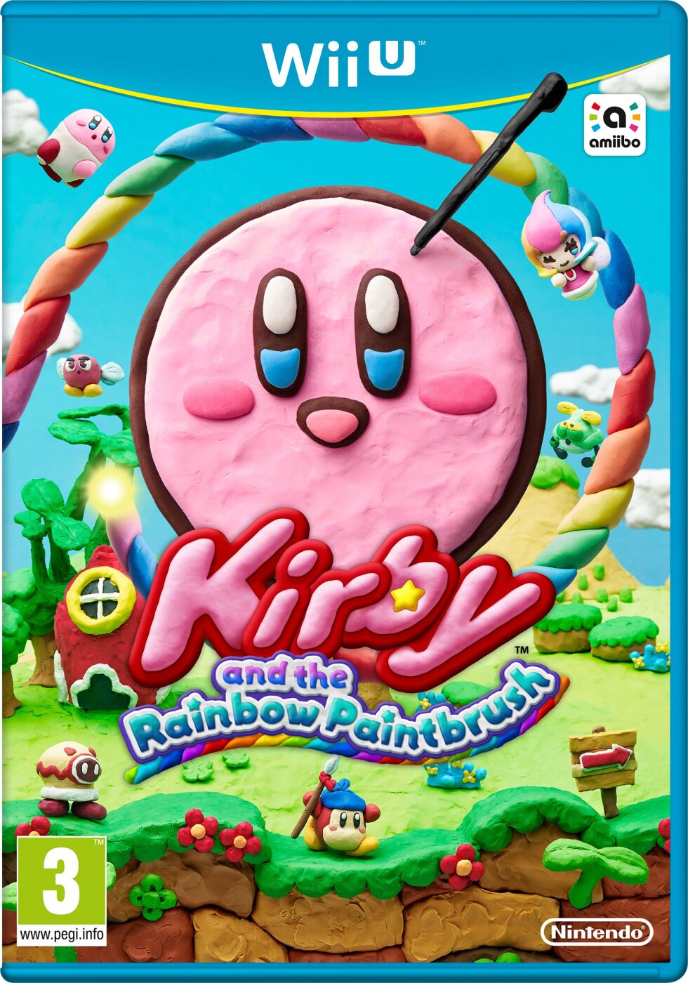 Kirby And The Rainbow Paintbrush - Wii U