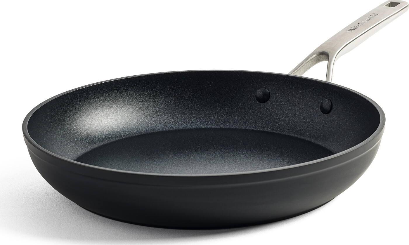 Kitchenaid - Forged Hardened Aluminium Frypan - Black - 30 Cm