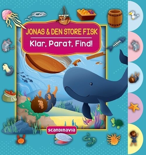 Billede af Klar, Parat, Find! - Jonas & Den Store Fisk - Vanessa Carroll - Bog