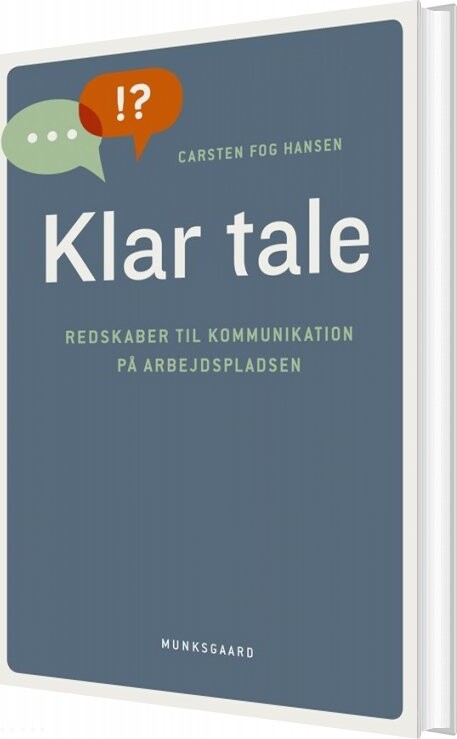Billede af Klar Tale - Carsten Hansen - Bog