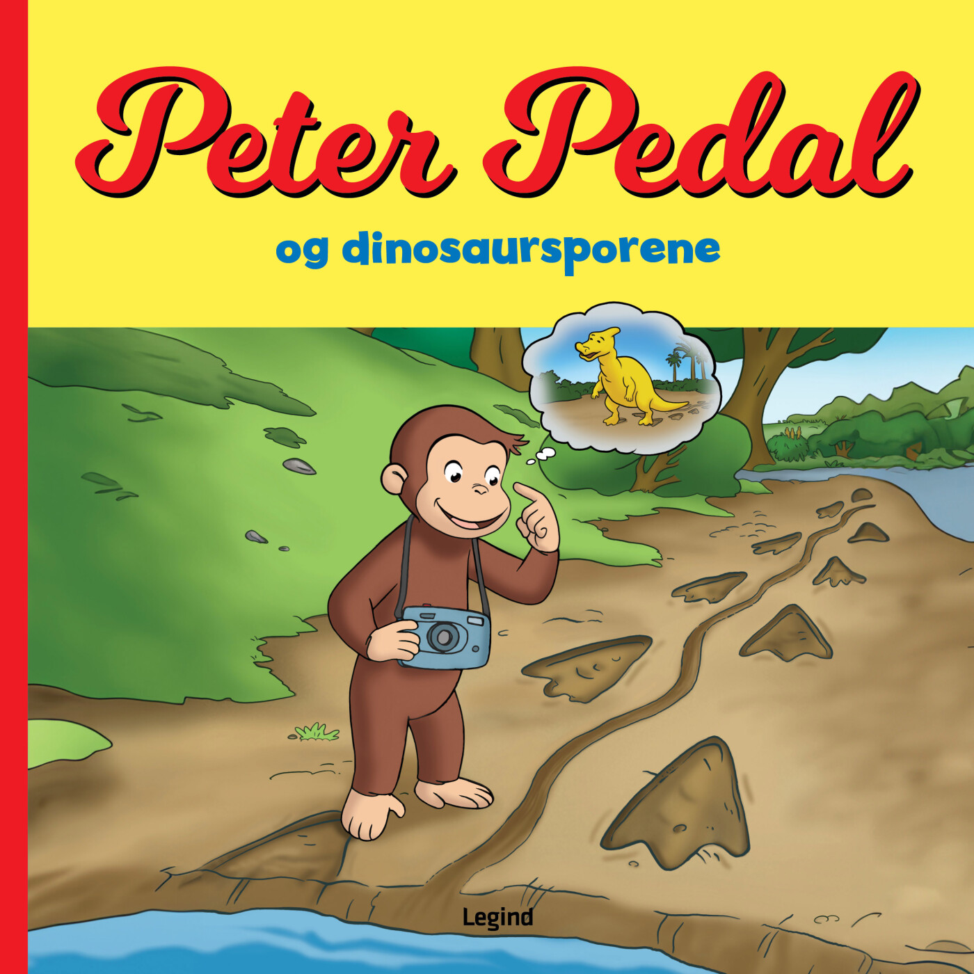 Peter Pedal Og Dinosaursporene - Diverse - Bog