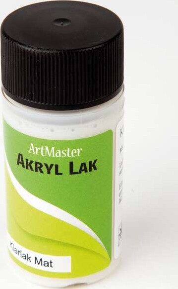 Artmaster - Vandbaseret Akryl Klar Lak - Mat 50 Ml