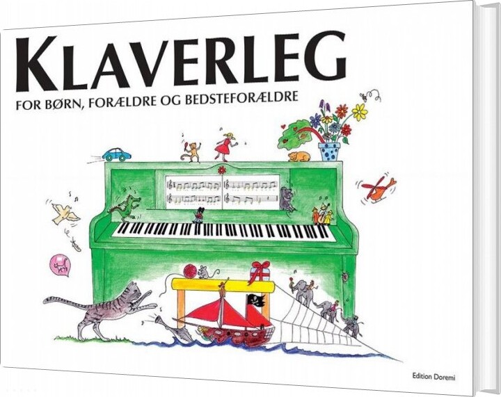 Klaverleg 1 - For Børn, Forældre Og Bedsteforældre - Grøn - Pernille Holm Kofod - Bog - Doremi