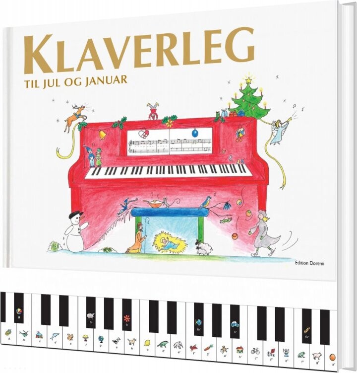 Billede af Klaverleg Til Jul Og Januar - Pernille Holm Kofod - Bog