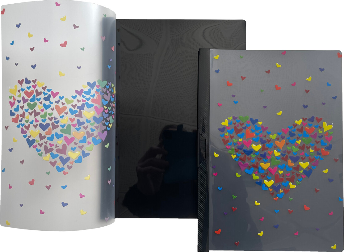 Klemmappe A4 Assorterede Farver - Centrum