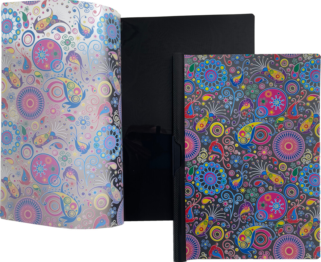 Klemmappe A4 Assorterede Farver - Centrum