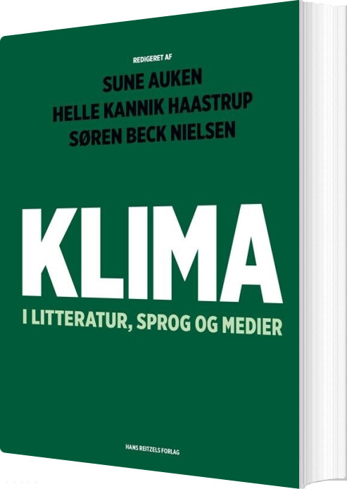 Klima I Litteratur, Sprog Og Medier - Søren Frank - Bog