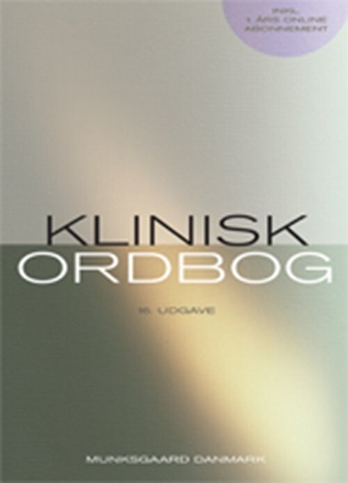Klinisk Ordbog Og Online - Henning Kirk - Bog