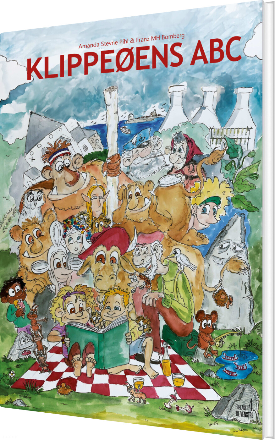 Klippeøens Abc - Amanda Stevne Pihl - Bog