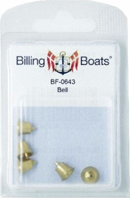 Klokke 9x10mm /5 - 04-bf-0643 - Billing Boats