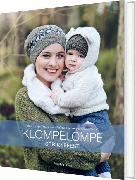 Klompelompe Strikkefest af Hanne Andreassen Hjelmås - Indbundet Bog Gucca.dk