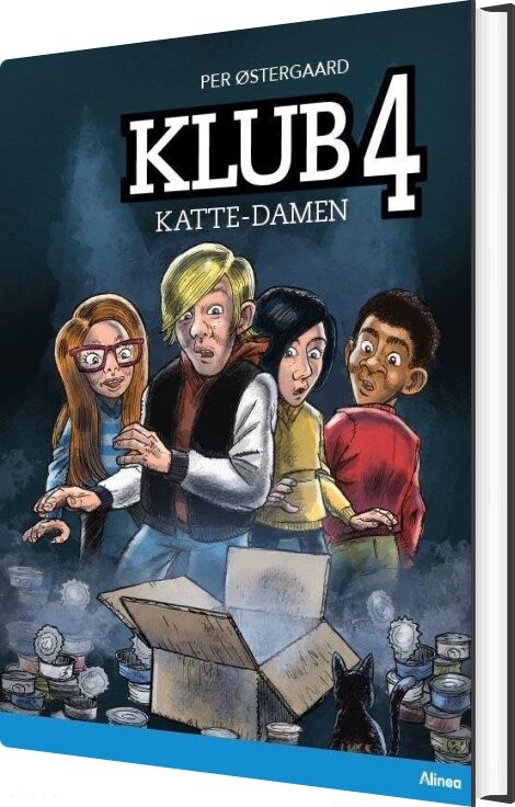 Billede af Klub 4 - Kattedamen, Blå Læseklub - Per østergaard - Bog