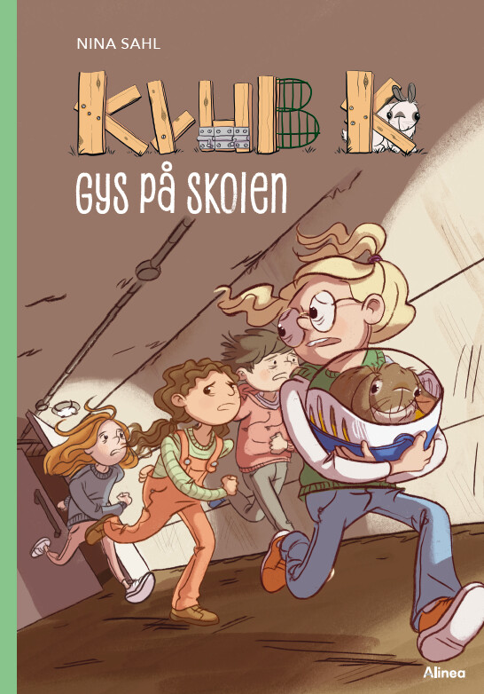 Billede af Klub K - Gys På Skolen, Grøn Læseklub - Nina Sahl - Bog