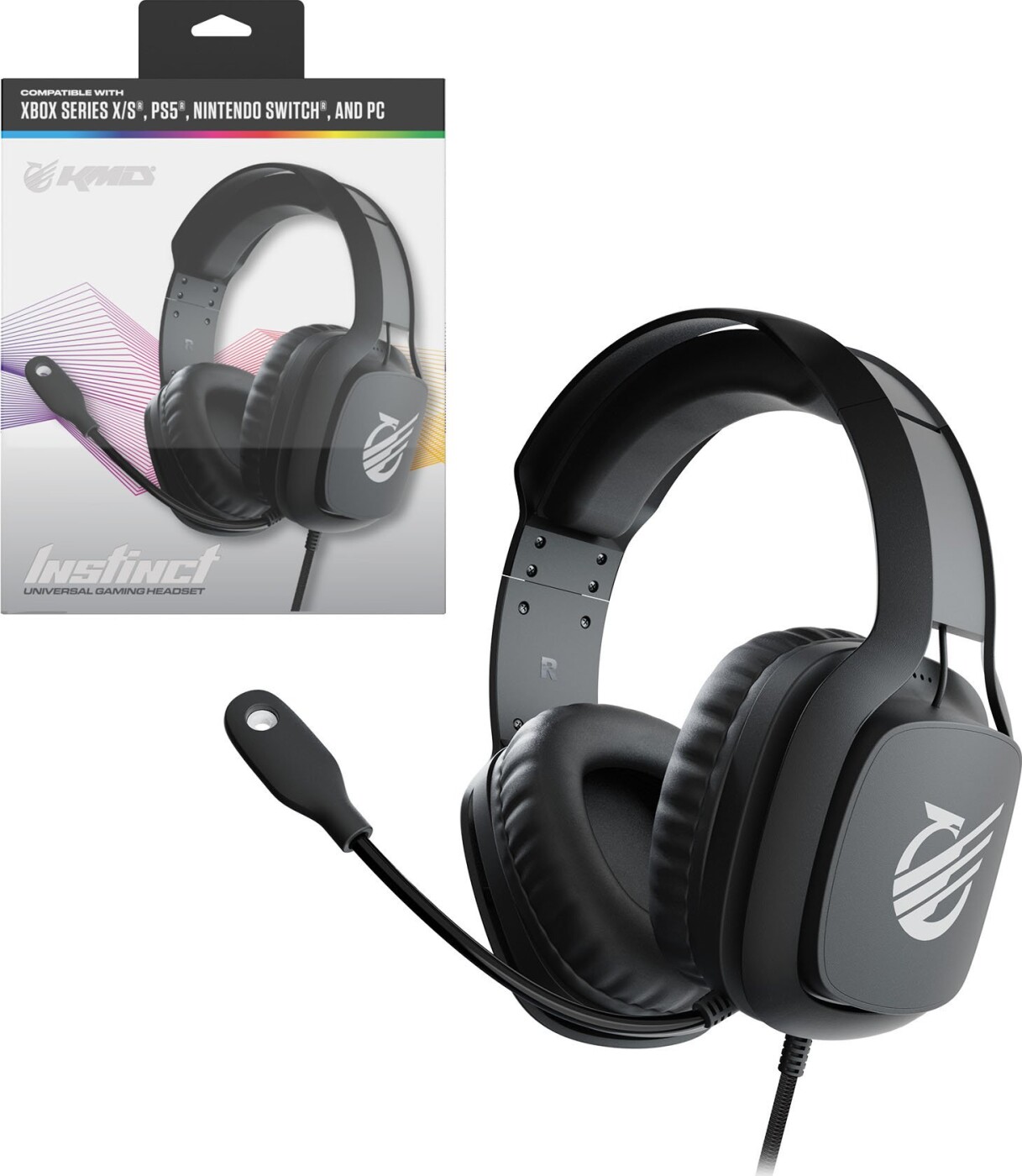 Kmd - Instinct Universal Headset - Black billede