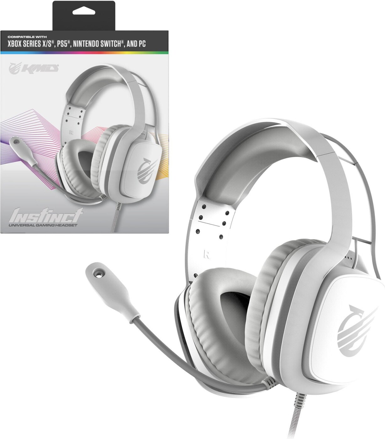 Kmd - Instinct Universal Headset - White billede