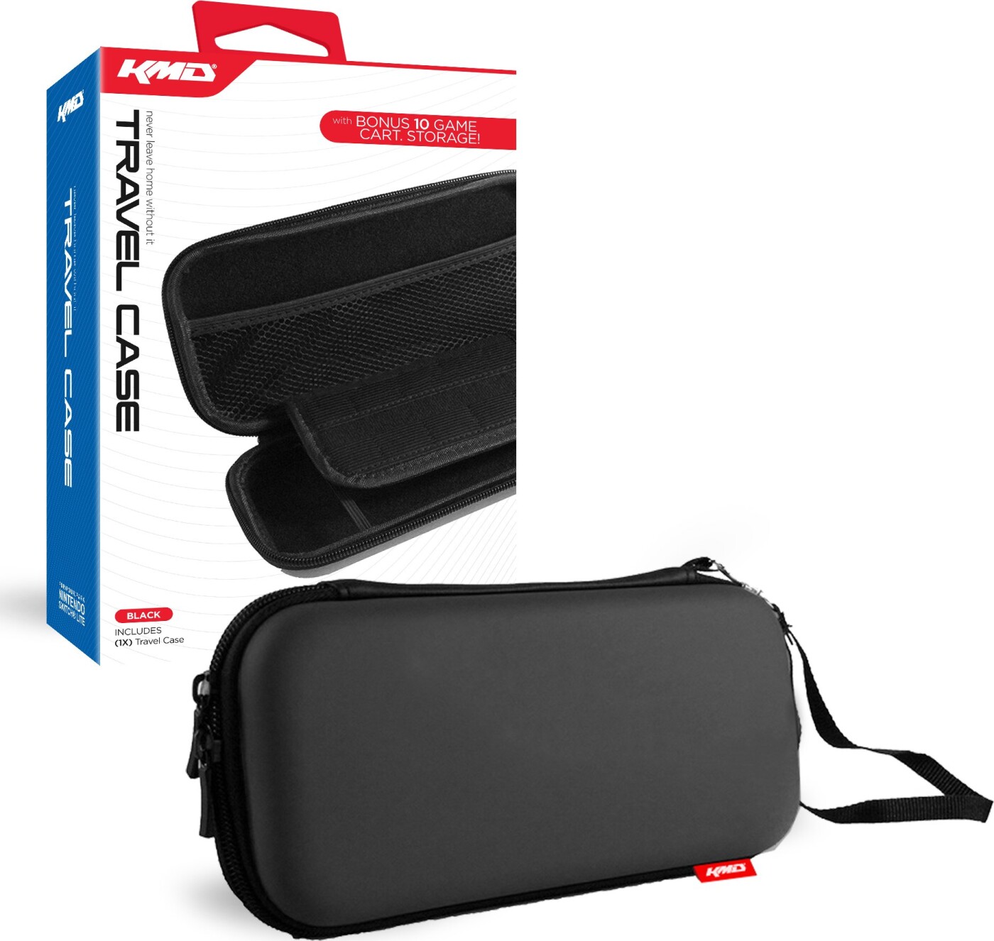 ros Økonomi elektronisk Kmd Nintendo Switch Lite Taske - Travel Case Cover Etui | Se tilbud og køb  på Gucca.dk