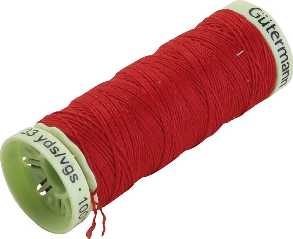 Knaptråd - Rød - 30 M