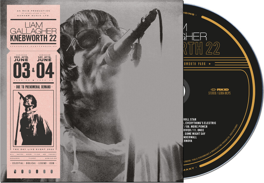 Liam Gallagher - Knebworth 22 - CD