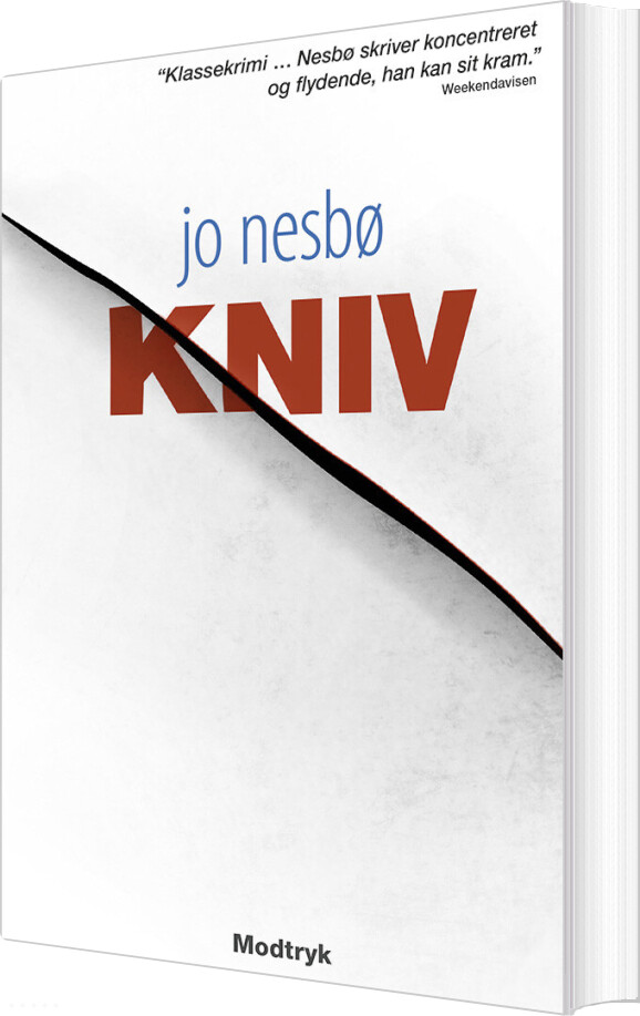 Kniv - Jo Nesbø - Bog