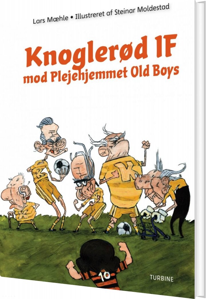 Knoglerød If Mod Plejehjemmet Old Boys - Lars Mæhle - Bog