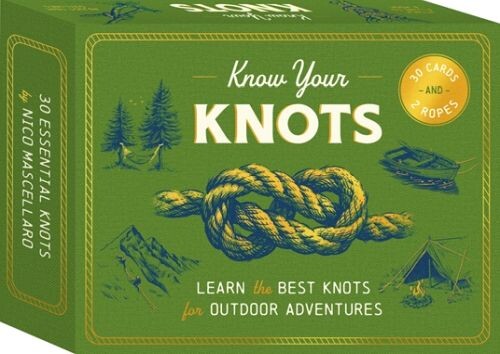 Know Your Knots - 30 Cards And 2 Ropes