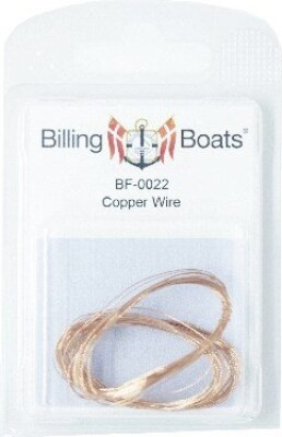 Billede af Billing Boats Fittings - Kobbertråd - 2,5 Meter