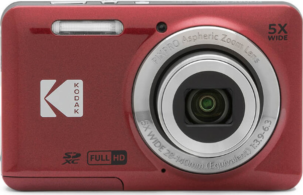 Kodak PIXPRO Friendly Zoom FZ55 Digitalkamera 1920 x 1080 Rød