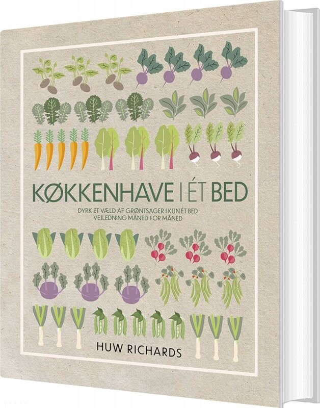 Køkkenhave I Et Bed - Huw Richards - Bog