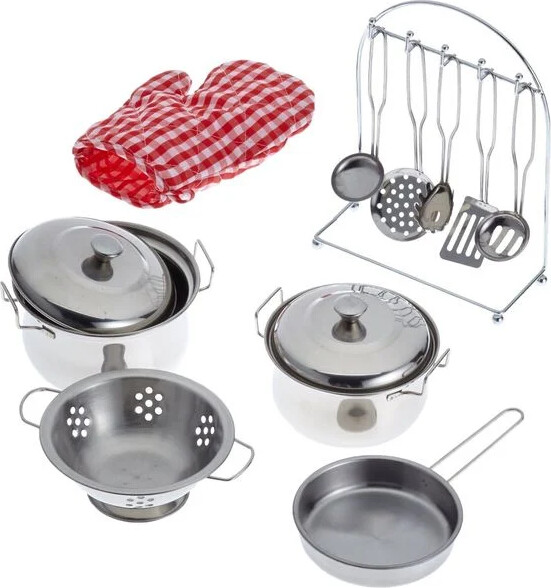 Small Foot - Metal Kids Cookware Set 13dlg.