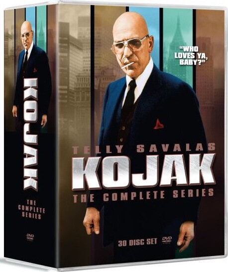 Kojak - The Complete Series - DVD - Tv-serie