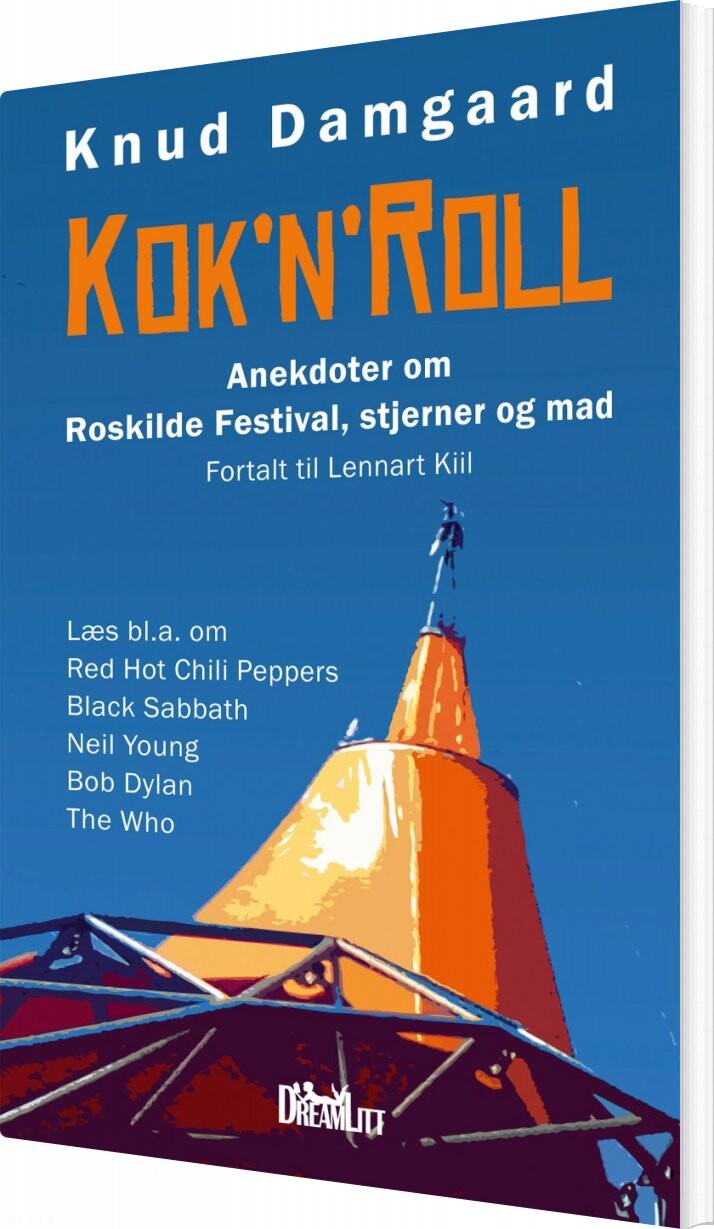 Billede af Kok'n'roll - Knud Damgaard - Bog