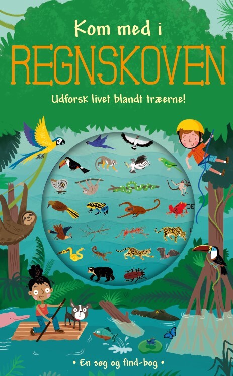 Billede af Kom Med I Regnskoven - Timothy Knapman - Bog