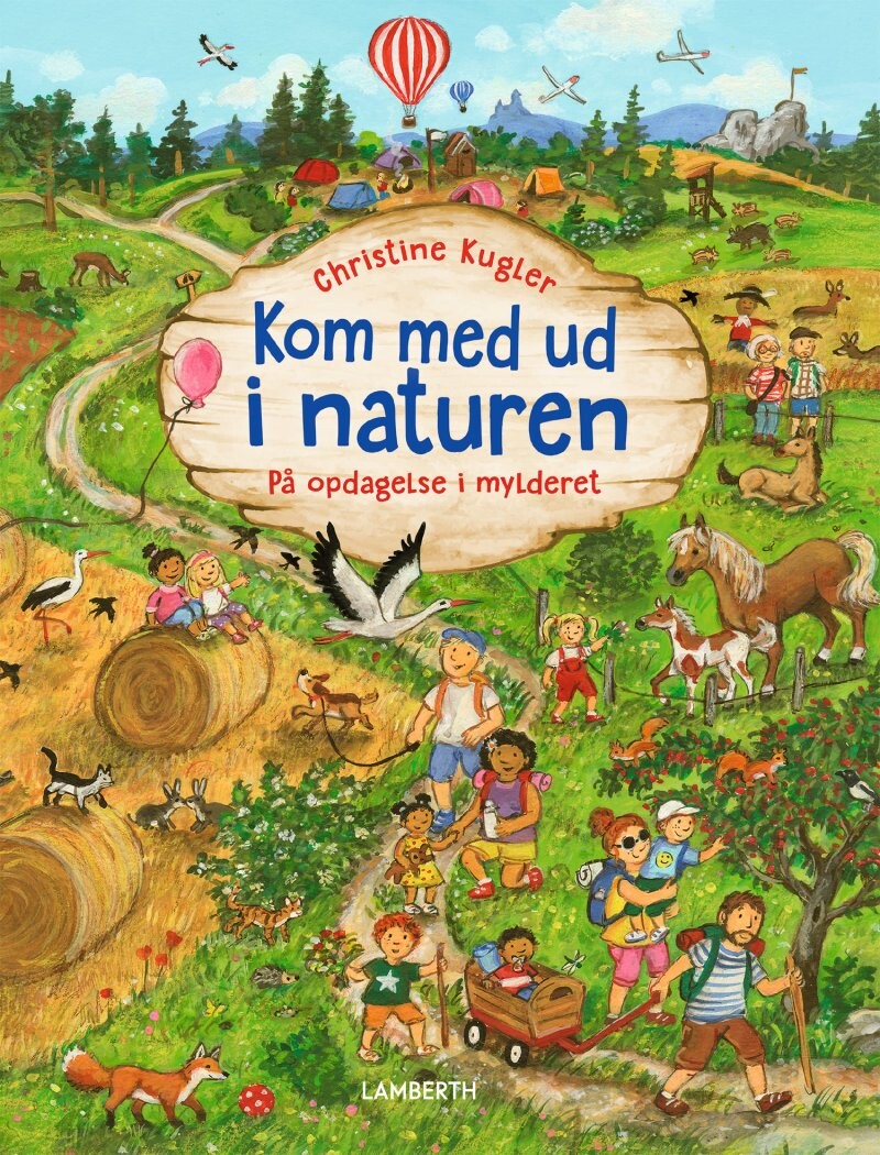Billede af Kom Med Ud I Naturen - På Opdagelse I Mylderet - Christine Kugler - Bog
