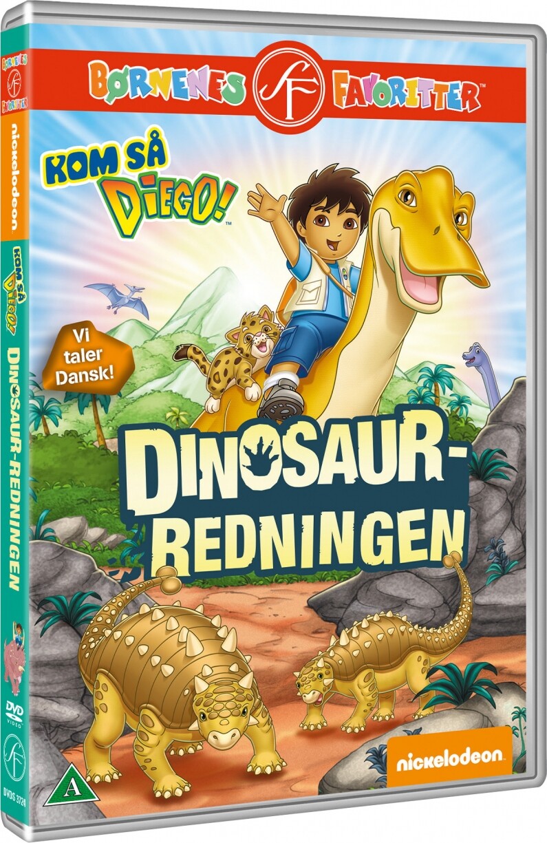 Kom Så Diego / Go Diego Go - Dinosaur-redningen - DVD - Film