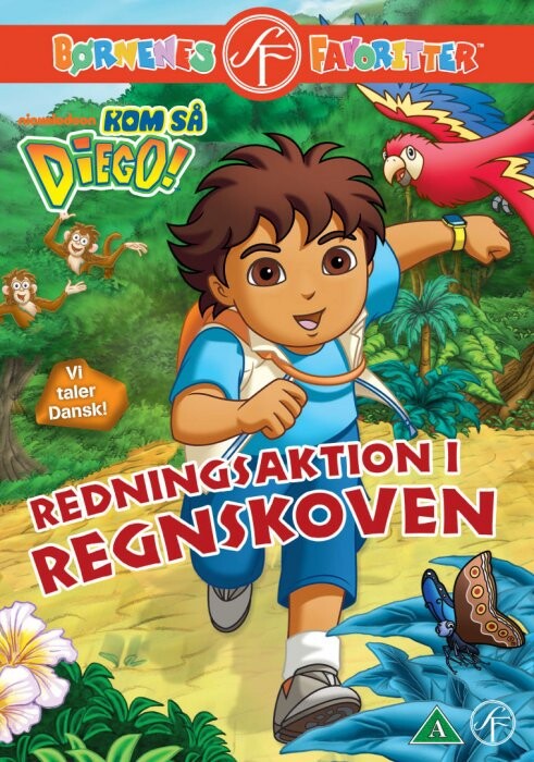 Kom Så Diego / Go Diego Go- Redningsaktion I Regnskoven - DVD - Film