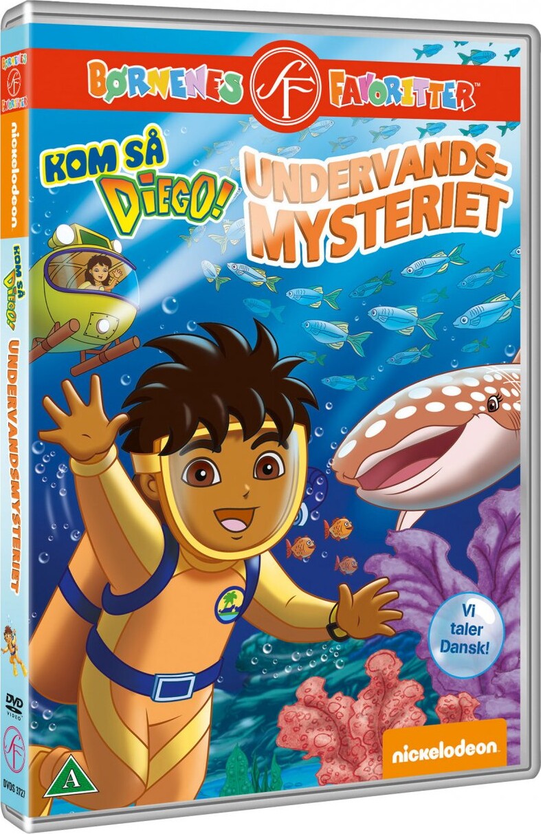 Kom Så Diego - Undervandsmysteriet - DVD - Film