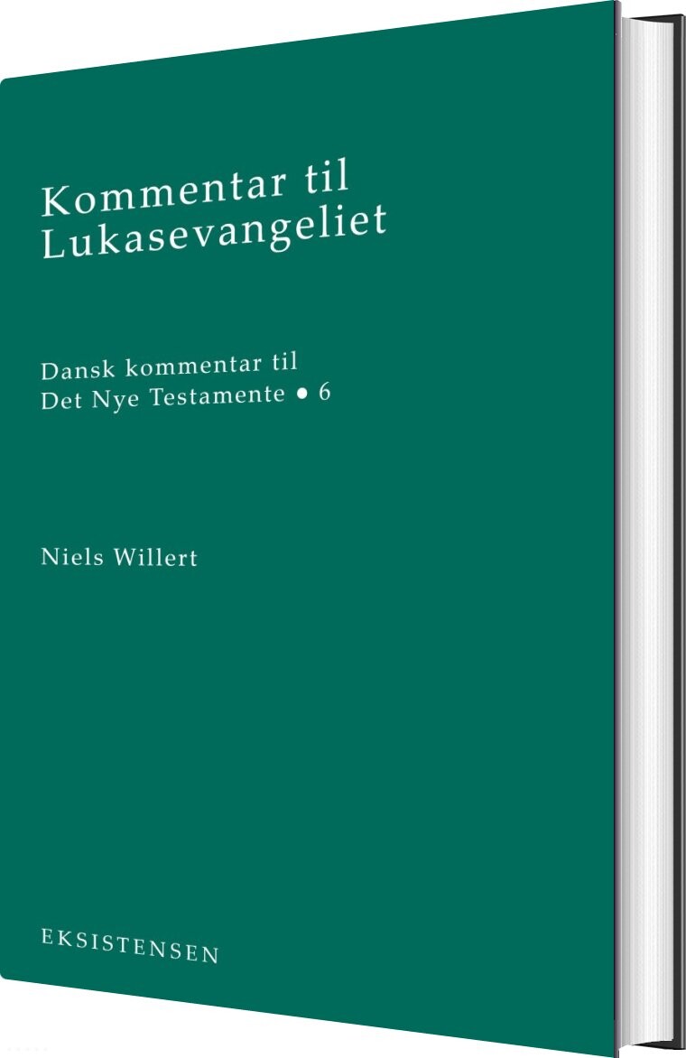 Billede af Kommentar Til Lukasevangeliet - Niels Willert - Bog