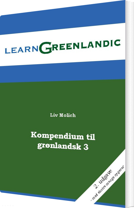 Kompendium Til Grønlandsk 3 - Liv Molich - Bog