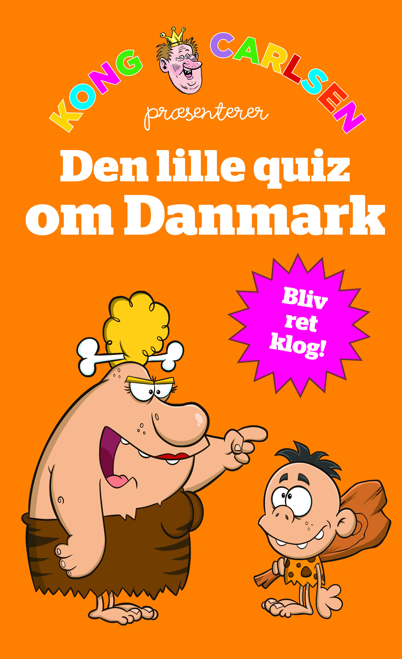 Kong Carlsen - Den Lille Quiz Om Danmark - 5 Stk - Kong Carlsen - Bog