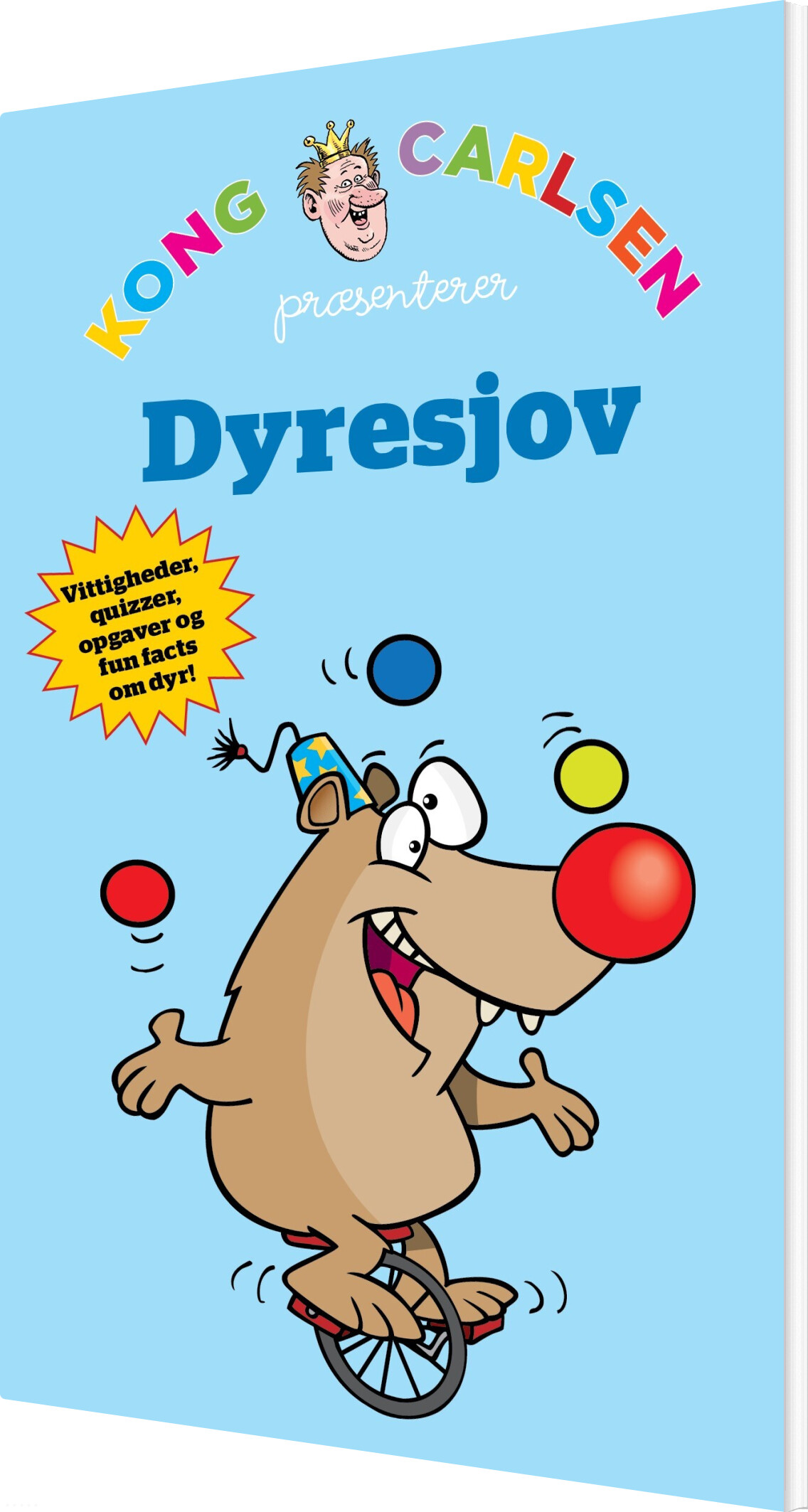 Billede af Kong Carlsen - Dyresjov - 5 Stk - Kong Carlsen - Bog